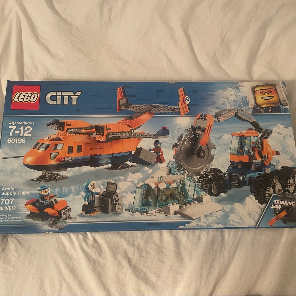 LEGO City Arctic Exploration Plane Set - Orange and Blue